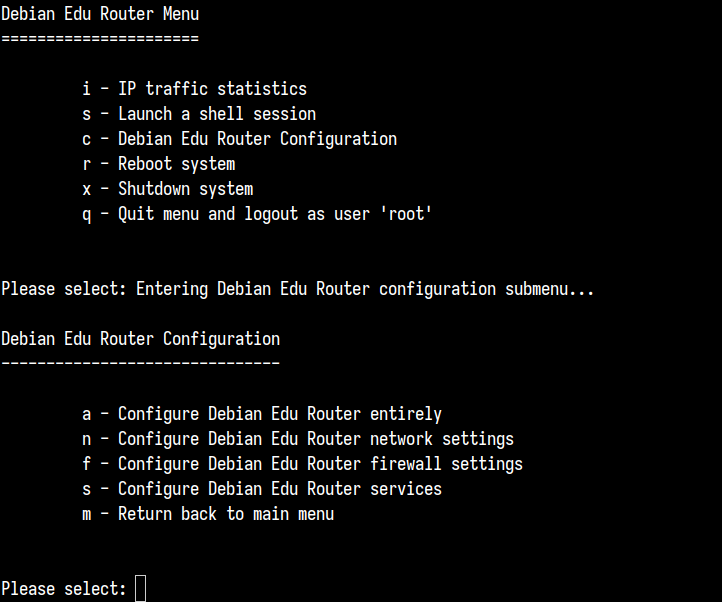 SSH configuration